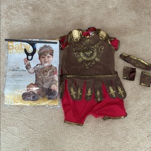 12-18months Gladiator costume